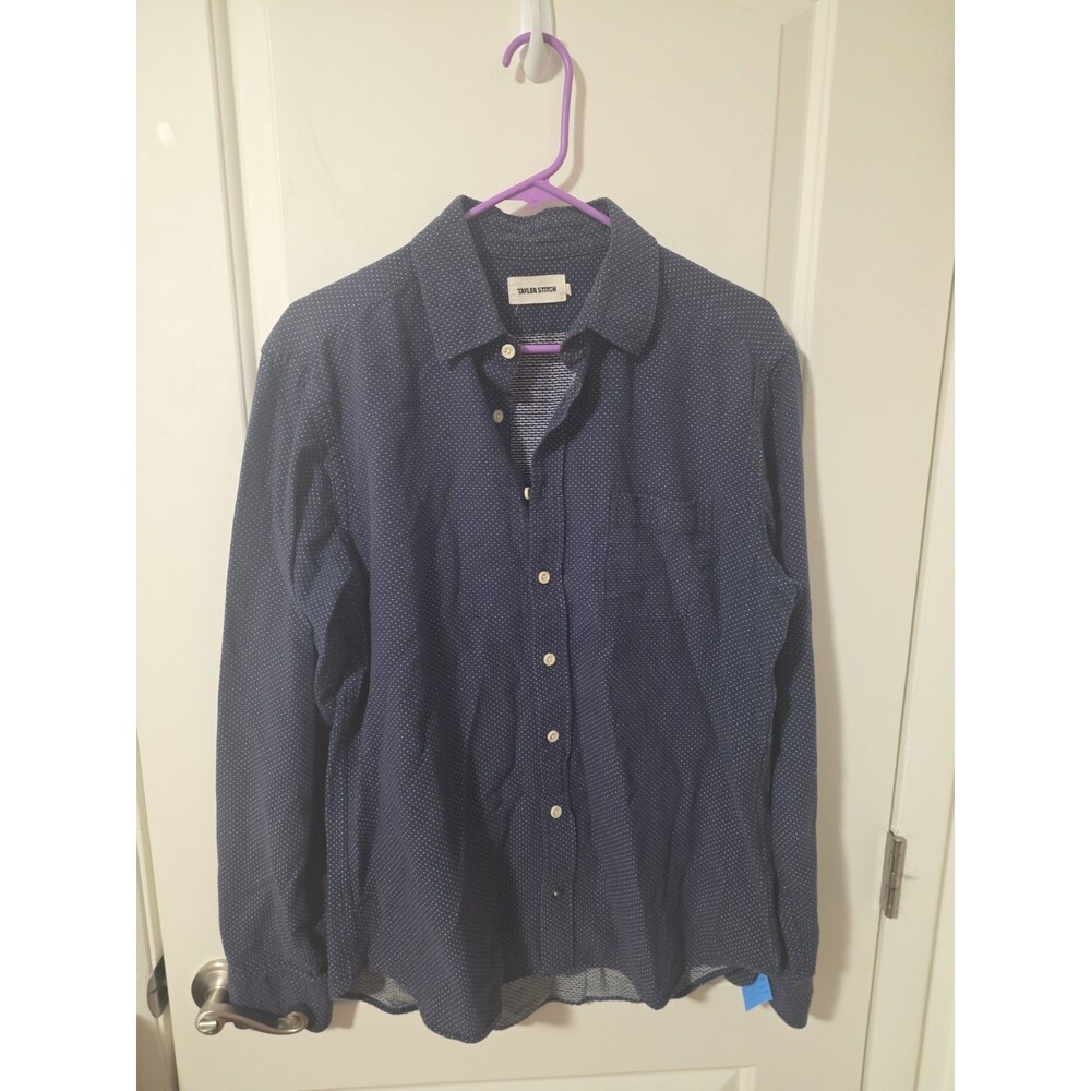 Taylor Stitch Men's Shirt The Long Sleeve California Casual Button-Up, Collared